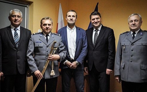 POWIAT. Uroczyste pożegnanie insp. Bogdana Syrka