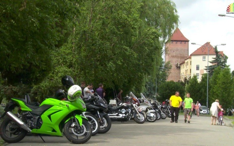 VIDEO-OŚWIĘCIM. 200 motocyklistów w akcji ''Motoserce''