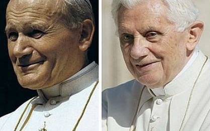 OŚWIĘCIM. Jan Paweł II i Benedykt XVI w Auschwitz-Birkenau