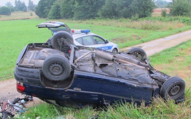 BRZESZCZE. Złamał obojczyk i stłukł płuca