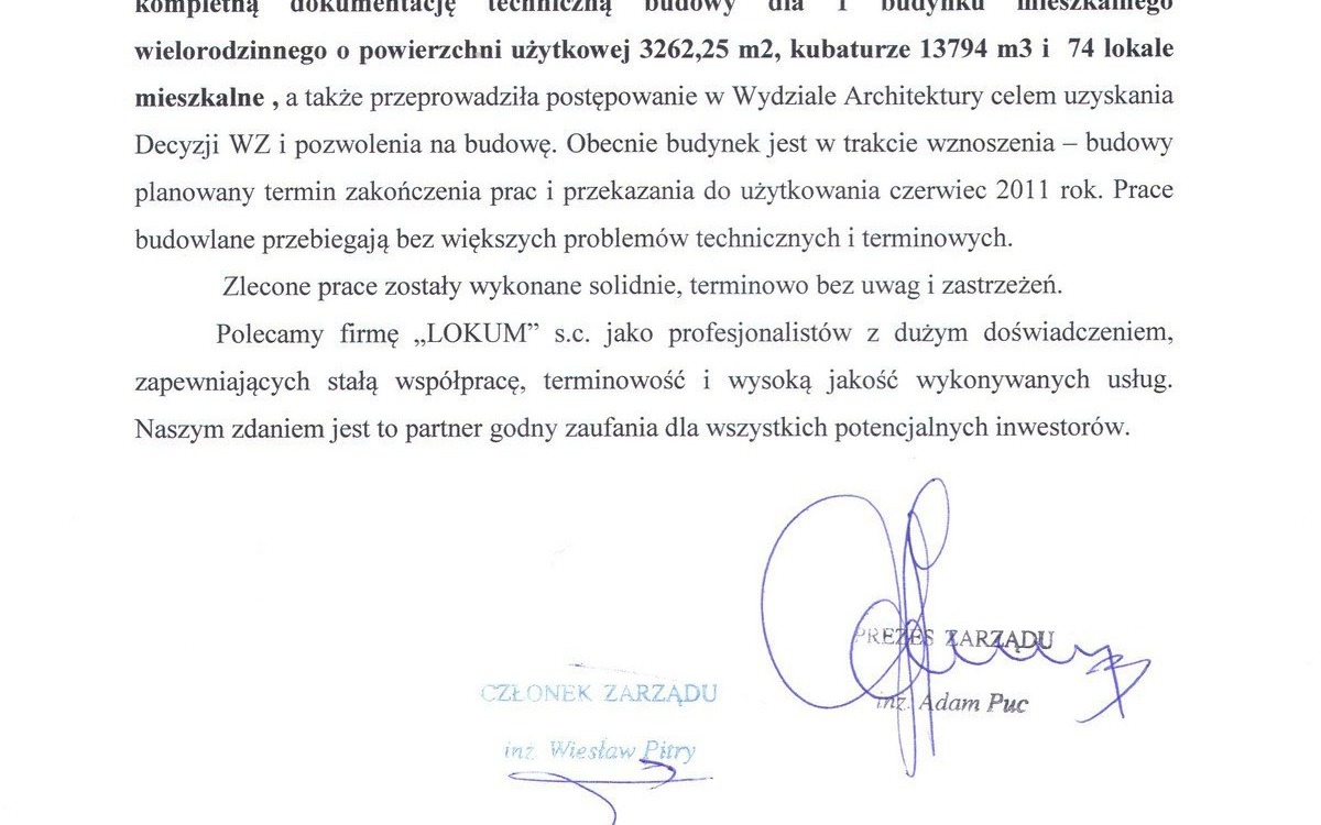 OŚWIĘCIM. Fałszerstwo i fikcyjna budowa 74 mieszkań w Spółdzielni ''Budowlanka'?