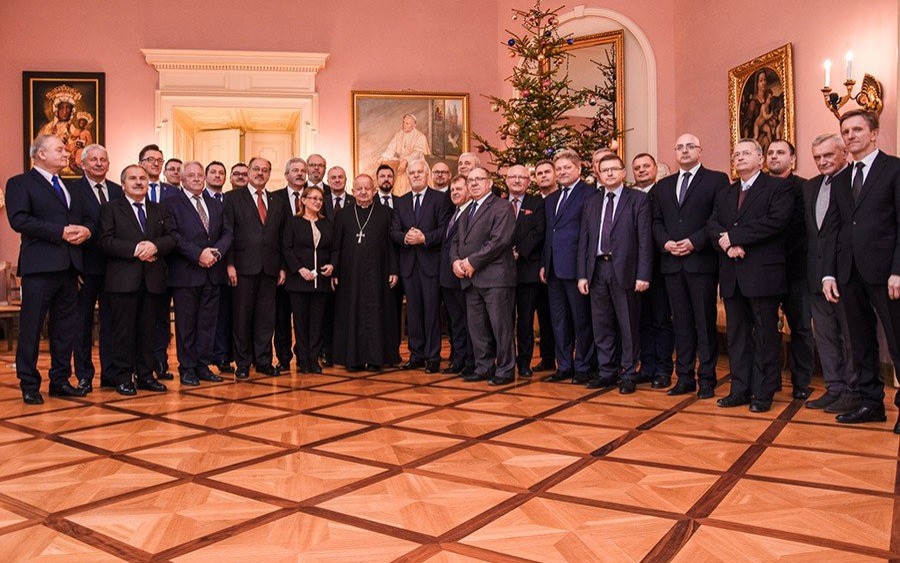 CHEŁMEK. Spotkanie samorządowców z kardynałem Dziwiszem