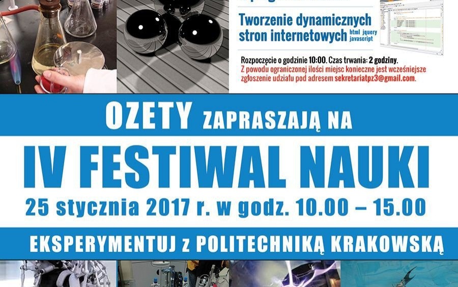 POWIAT. IV Festiwal Nauki z Politechniką Krakowską