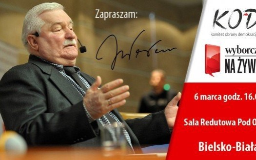 BIELSKO-BIAŁA. Otwarte spotkanie z Lechem Wałęsą