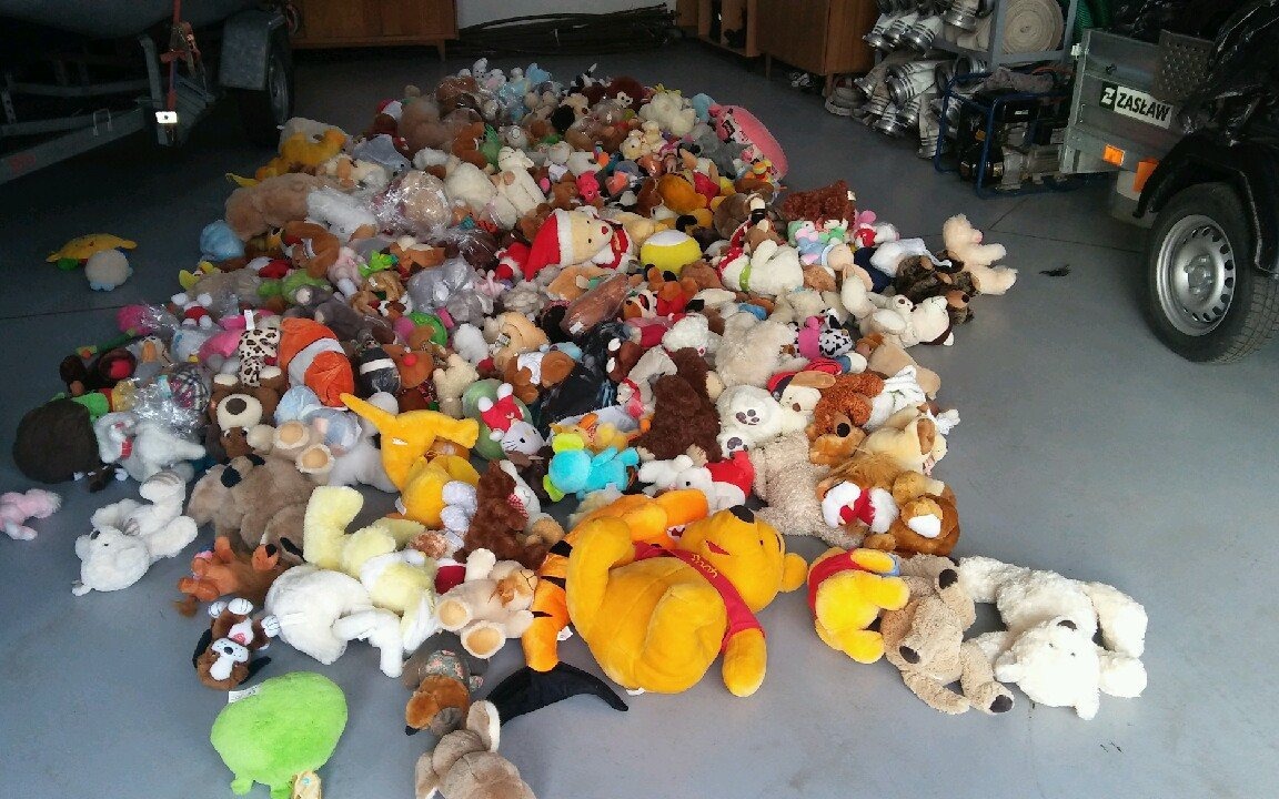 OŚWIĘCIM. 613 pluszaków trafi do Strażaków