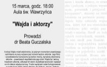 OŚWIĘCIM. Demontaże o Wajdzie i jego aktorach