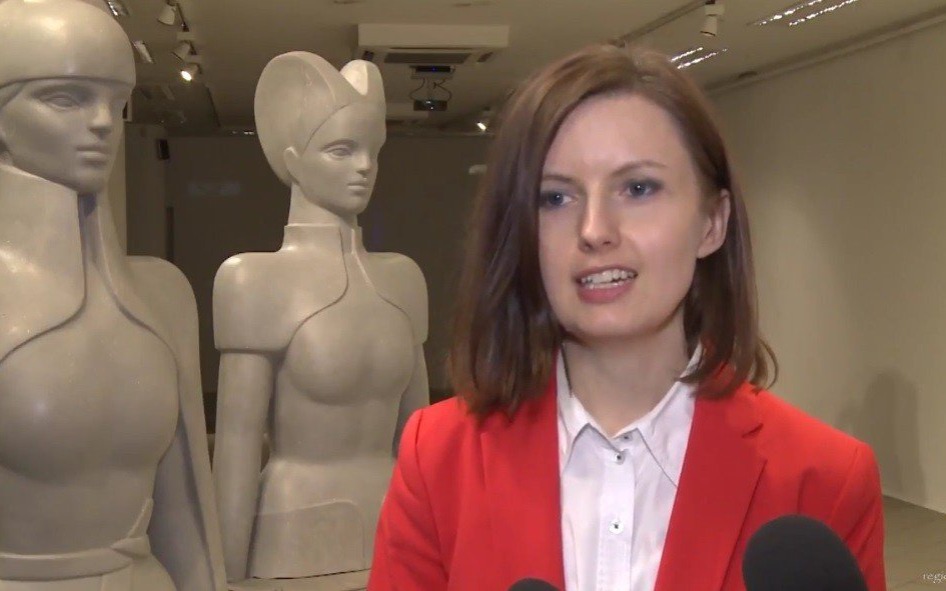 VIDEO-BIELSKO-BIAŁA. Oświęcimianka Agatowska o swoich pracach