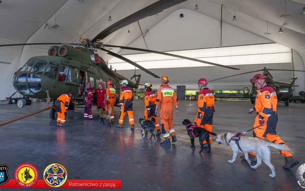 KĘTY. III Ogólnopolski Międzynarodowy Dzień Psa Ratowniczego
