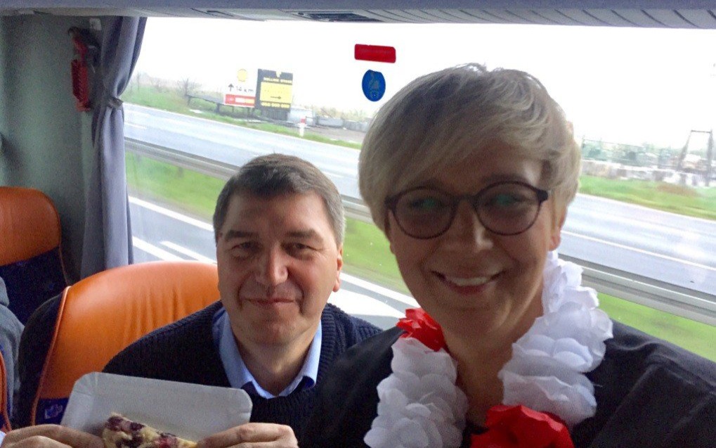 OŚWIĘCIM. Prezydent i poseł pojechali bronić wolności