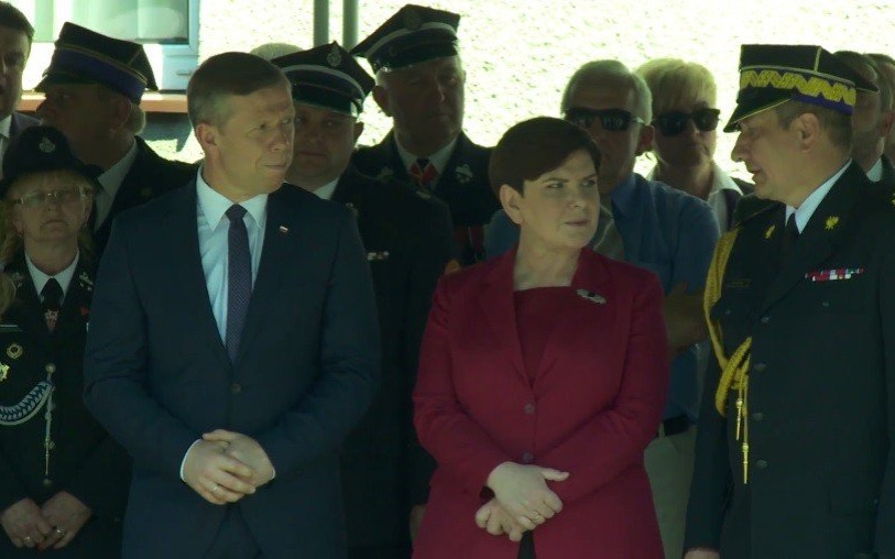 BRZESZCZE. 130-lecie OSP Brzeszcze z udziałem premier Beaty Szydło