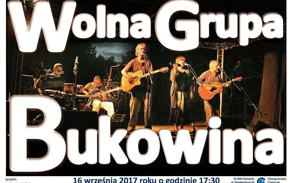 OŚWIĘCIM. Koncert zespołu Wolna Grupa Bukowina