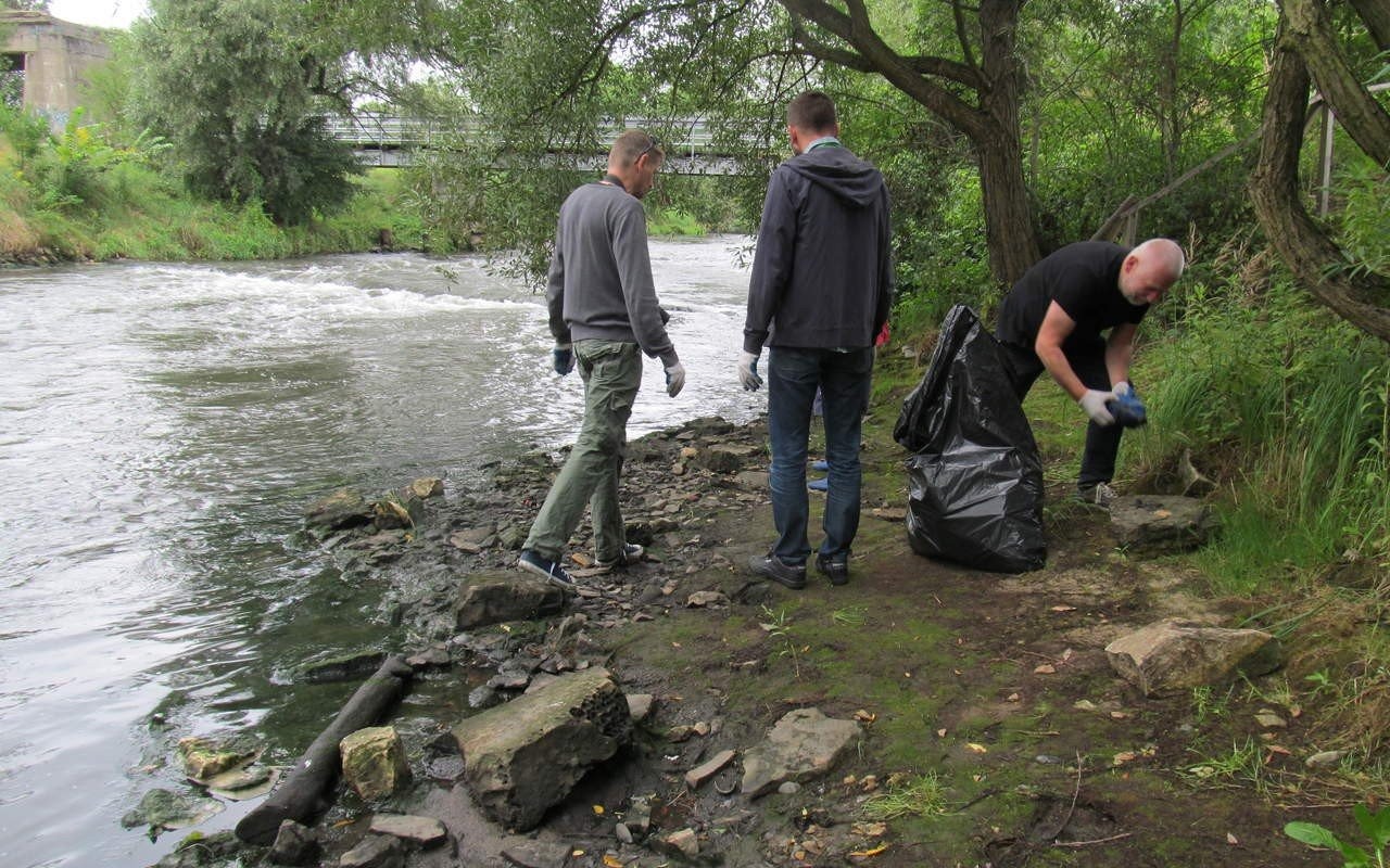 CHEŁMEK. Po raz kolejny zadbali o nabrzeże Przemszy