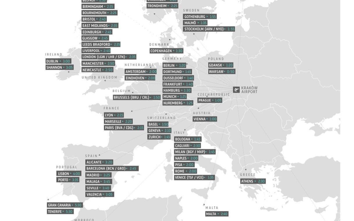 REGION. Sezon zimowy prosto z Kraków Airport