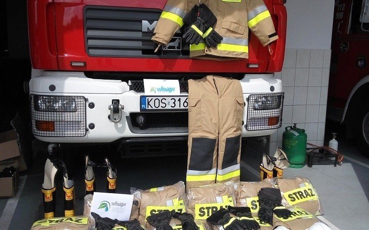 KĘTY. Nowe mundury trafiły do wszystkich jednostek OSP