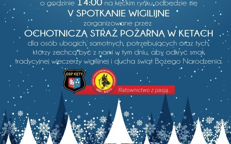 KĘTY. Wigilia dla potrzebujących na Rynku