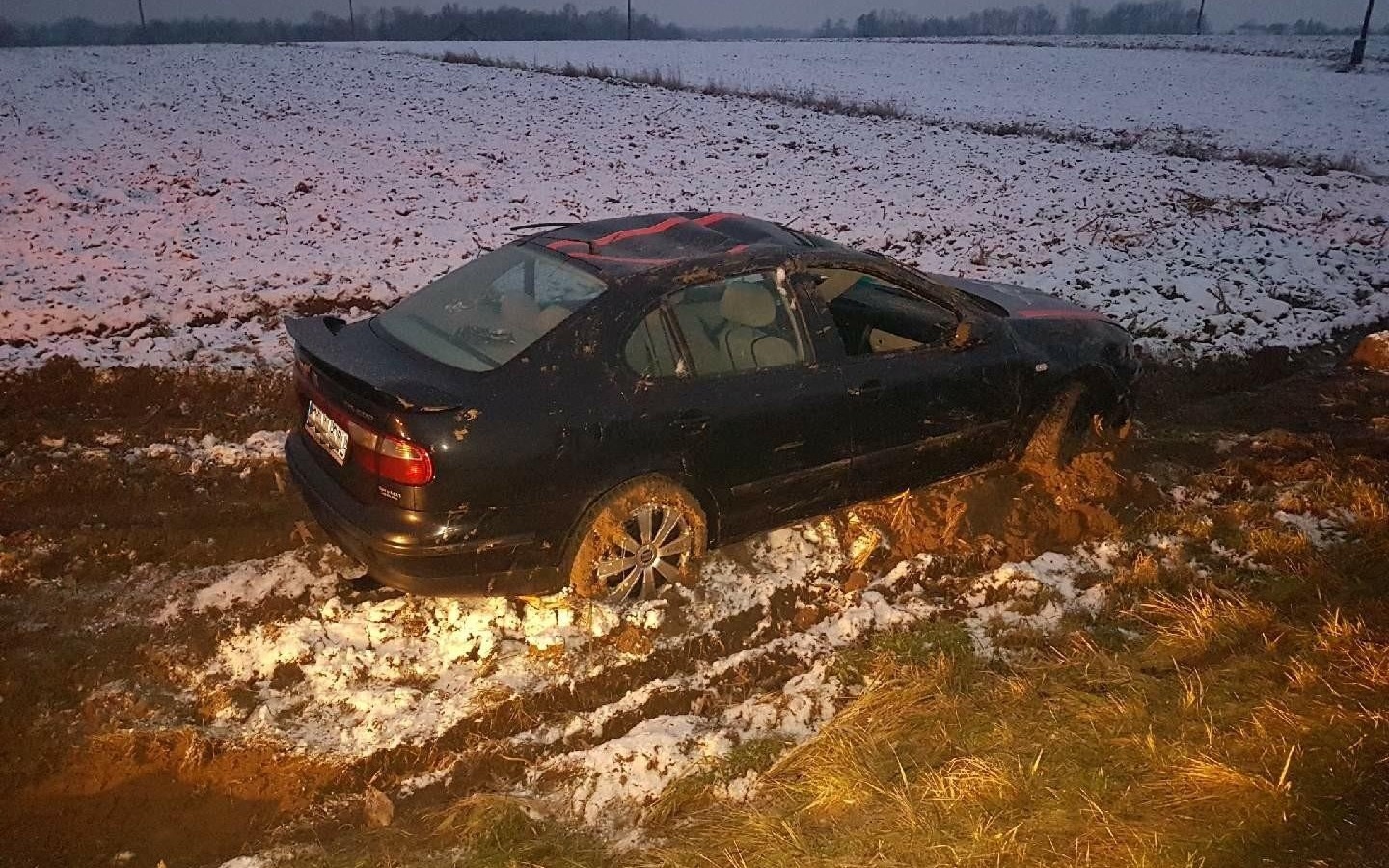 GŁĘBOWICE. Zdarzenie drogowe