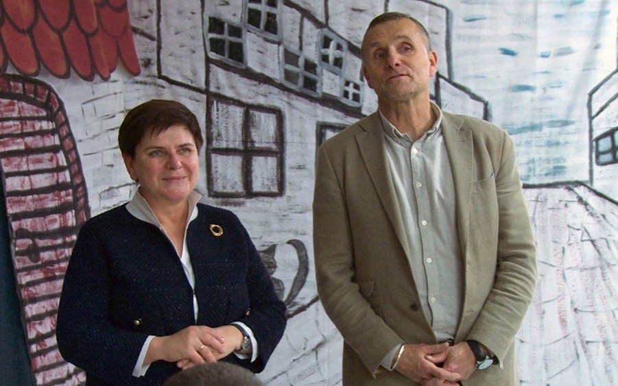 POWIAT. Wicepremier Beata Szydło na wigilii w SOSW