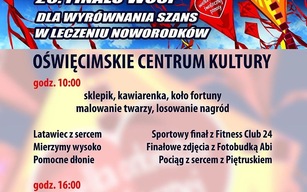 OŚWIĘCIM. 26. Finał Wielkiej Orkiestry Świątecznej Pomocy