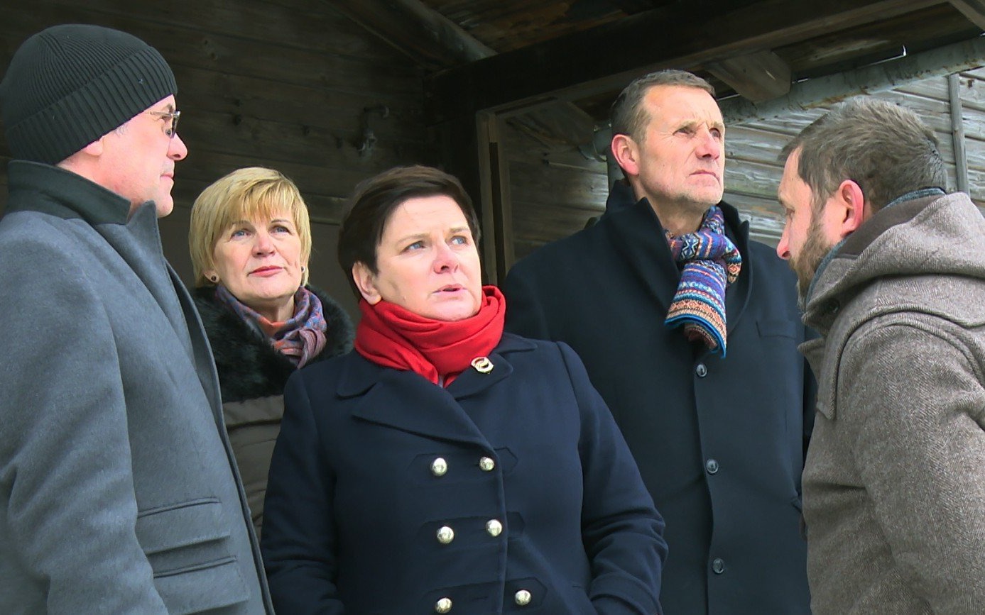 POWIAT. Wizyta premier Beaty Szydło i ministra kultury Jarosława Sellina