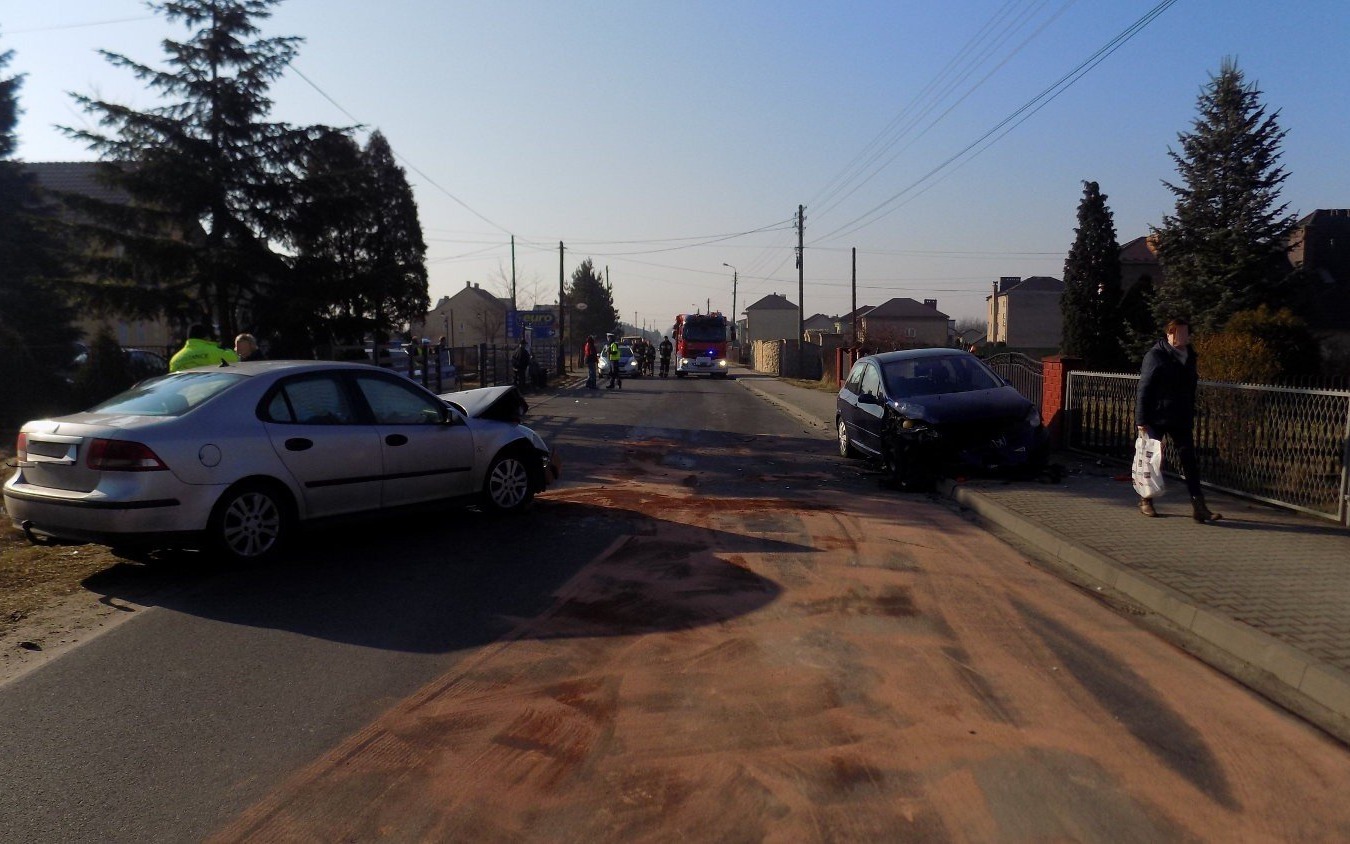 GORZÓW. Nietrzeźwy kierowca sprawcą zderzenia trzech samochodów