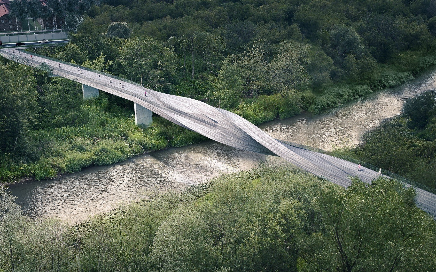 OŚWIĘCIM. „Most Duchów” coraz bliżej