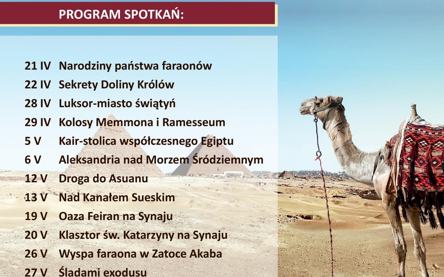 OŚWIĘCIM. Cykl wykładów historyczno-biblijnych