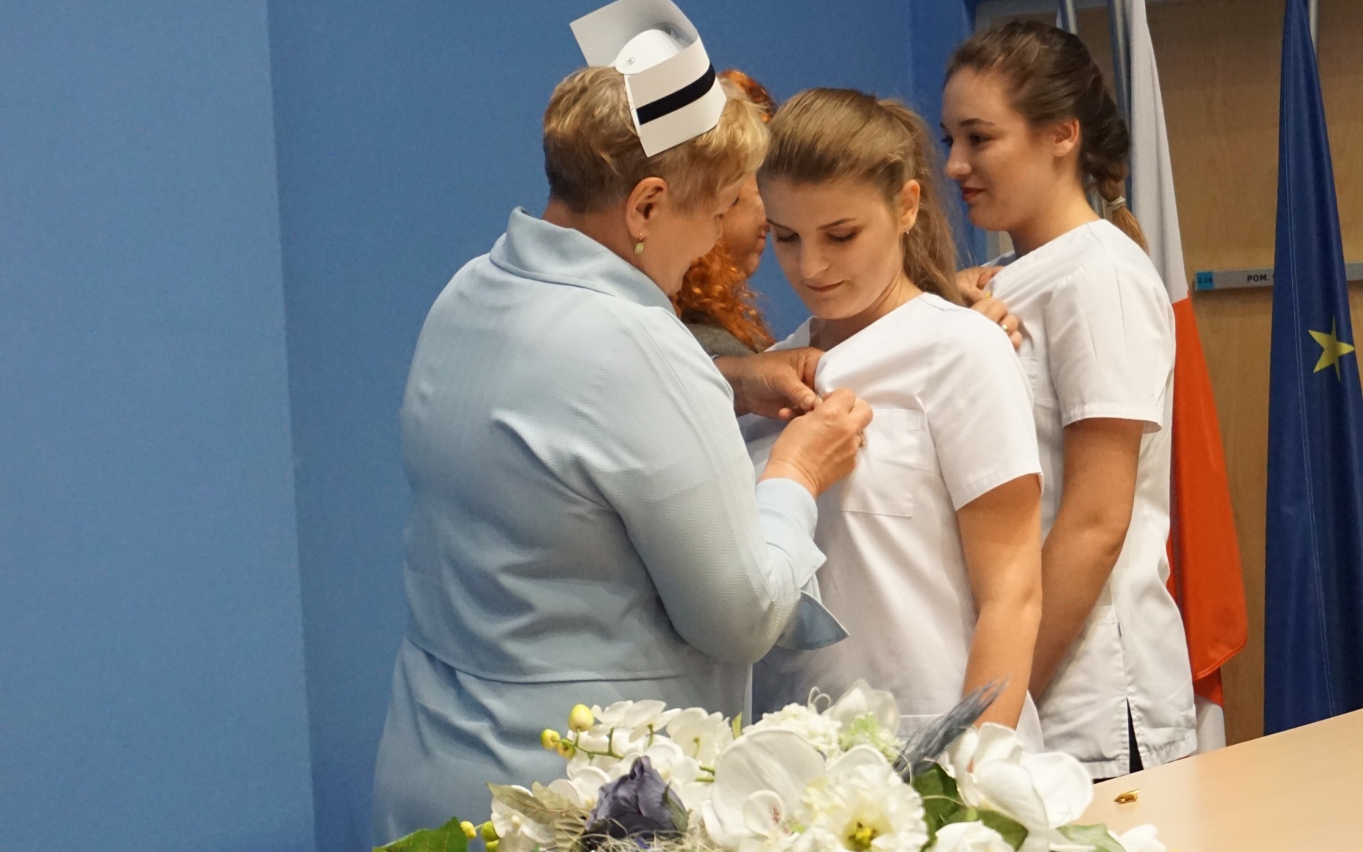 POWIAT. Czepkowanie w PWSZ w Oświęcimiu