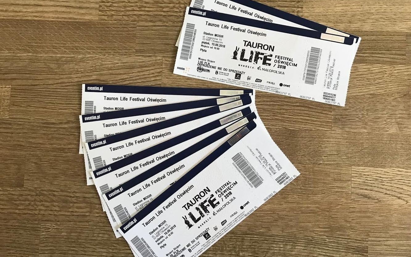 KONKURS. Wygraj bilety na Tauron Life Festival Oświęcim 2018