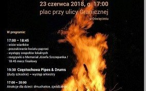 OŚWIĘCIM. Noc Świętojańska Pod Borem