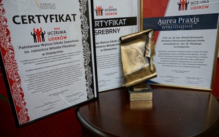 OŚWIĘCIM. PWSZ Uczelnią Liderów 2018