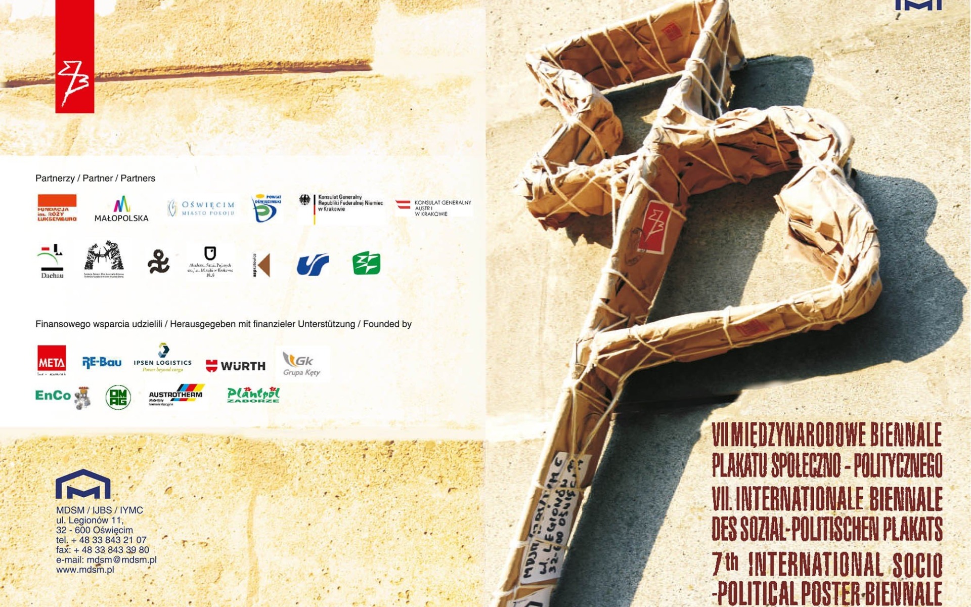 OŚWIĘCIM. VII Międzynarodowe Biennale Plakatu Społeczno-Politycznego w MDSM