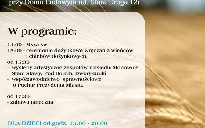 OŚWIĘCIM. Święto plonów 2018