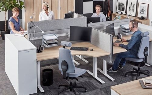 E jak ergonomia, B jak biuro