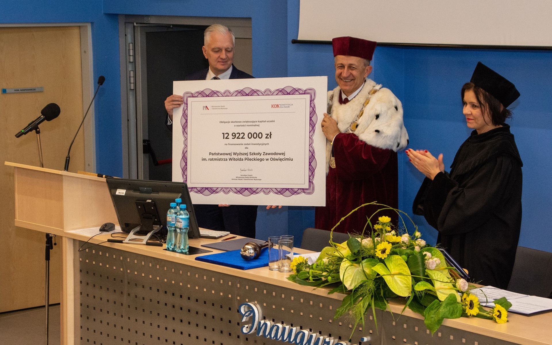 OŚWIĘCIM. XIII Inauguracja Roku Akademickiego 2018/2019 w PWSZ