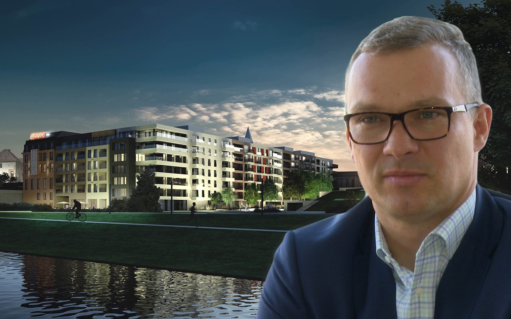 OŚWIĘCIM. Nowe mieszkania, restauracje, kręgielnia na Bulwarach nad Sołą