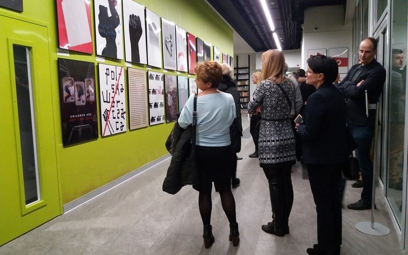 OŚWIĘCIM. Biennale plakatu zaprezentowano we Lwowie
