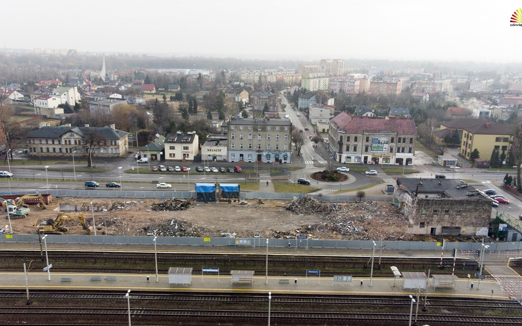 OŚWIĘCIM. Do końca roku dworzec PKP zniknie z powierzchni ziemi