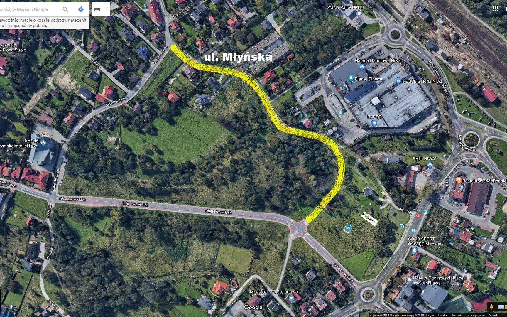 OŚWIĘCIM. Ul. Młyńska połączy się z ul. Orląt Lwowskich