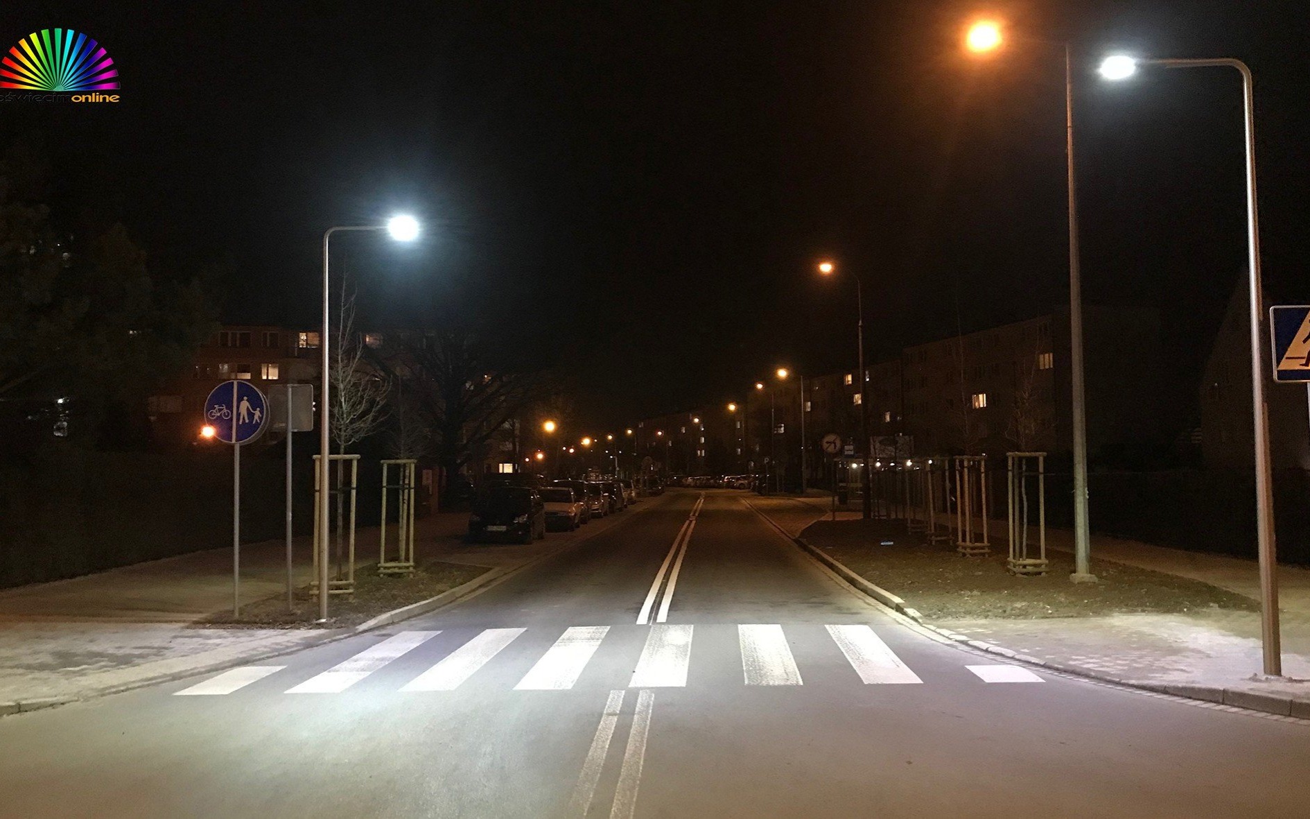 OŚWIĘCIM. Nowe lampy na przejściach dla pieszych