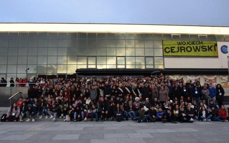 OŚWIĘCIM. Wizyta Włochów w ramach „Pociągu Pamięci”