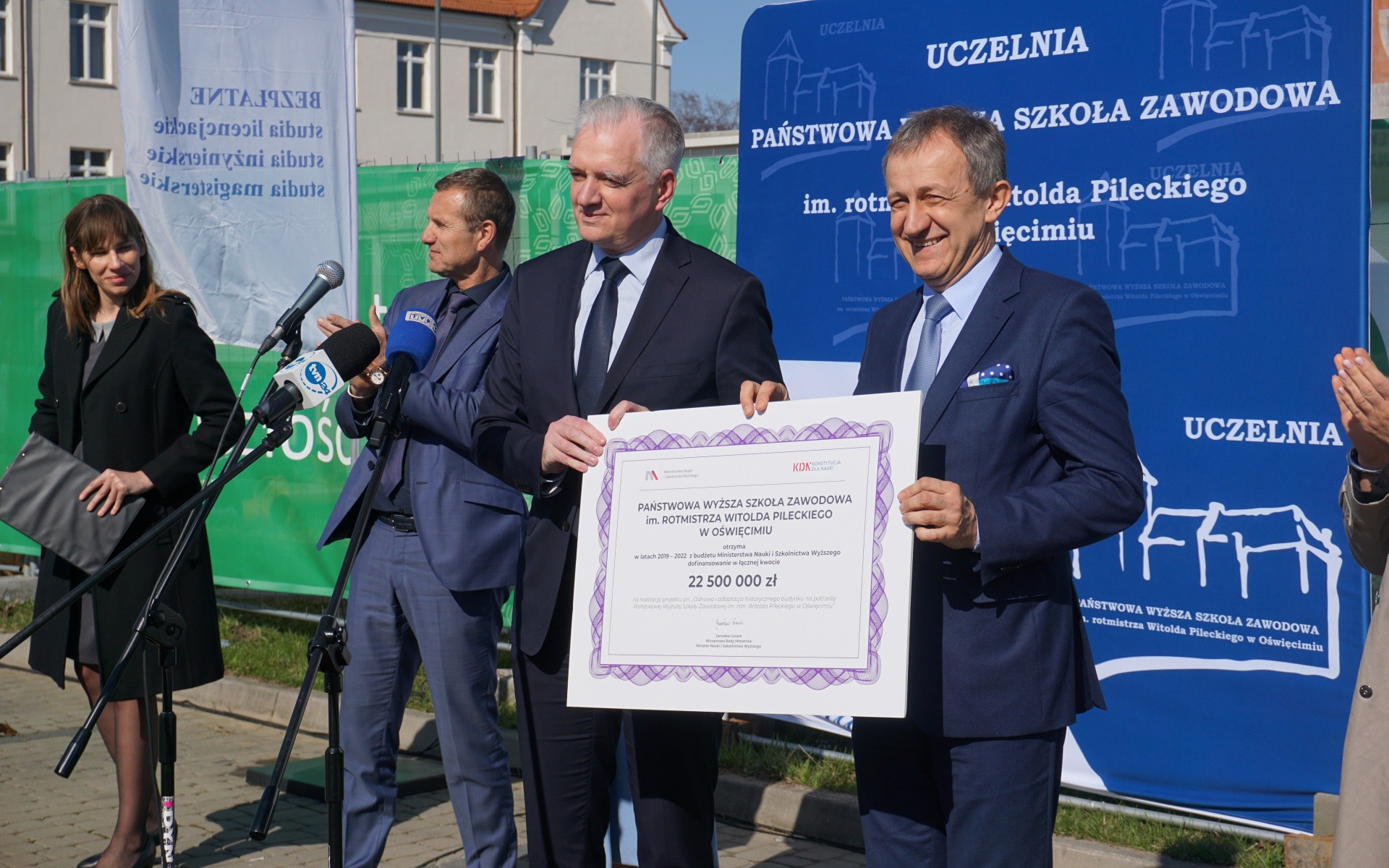 POWIAT. Oświęcimska uczelnia otrzymała 22,5 mln zł
