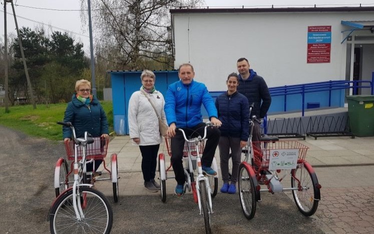 OŚWIĘCIM. Wypożyczalnia trzykołowych rowerów rehabilitacyjnych