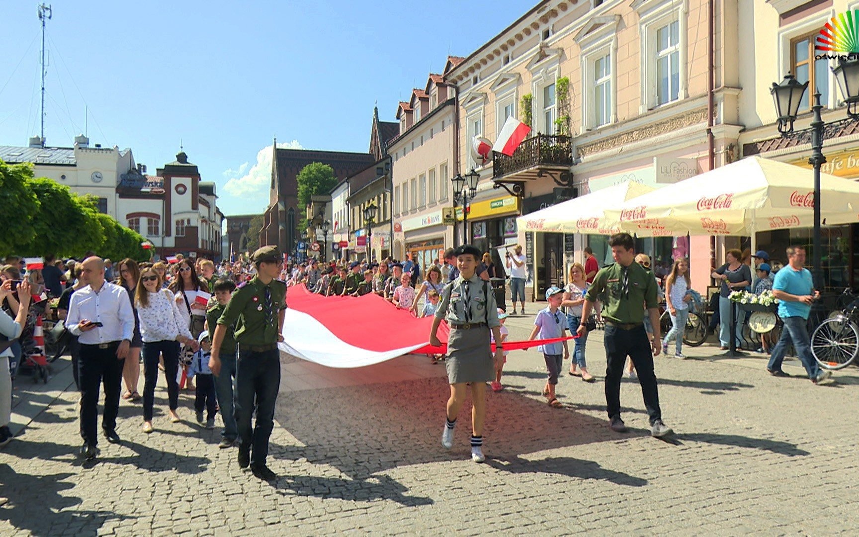 OŚWIĘCIM. Miejskie uroczystości Święta Konstytucji 3 Maja