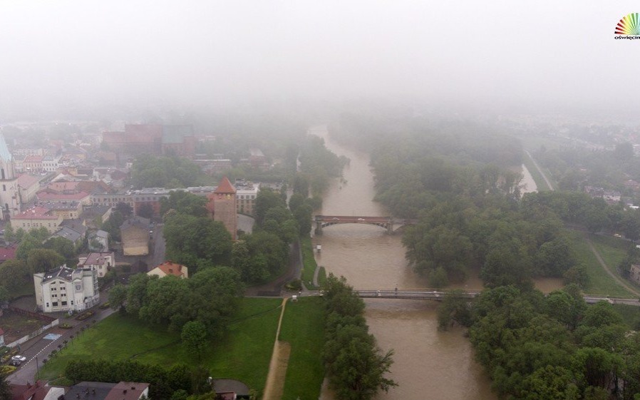 OŚWIĘCIM. Poziom wody w Sole opadł o 29 cm