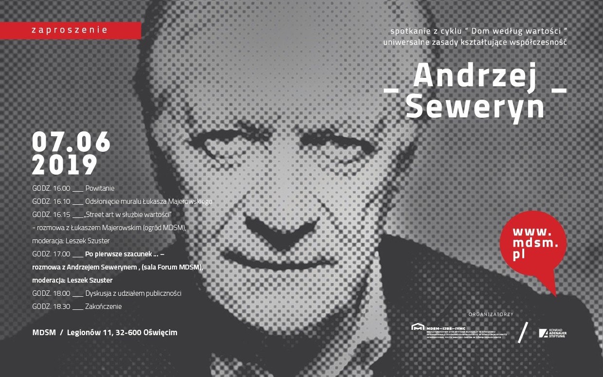 OŚWIĘCIM. W piątek spotkanie z Andrzejem Sewerynem