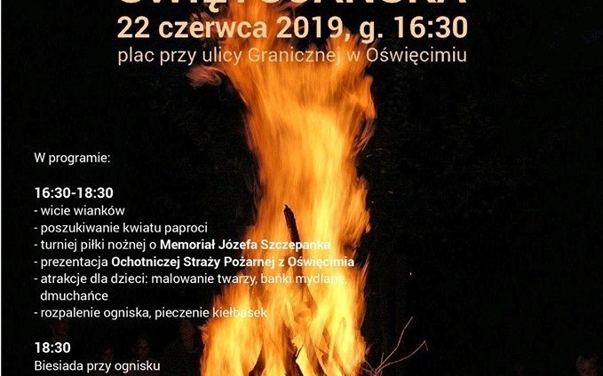 OŚWIĘCIM. Noc Świętojańska Pod Borem 2019