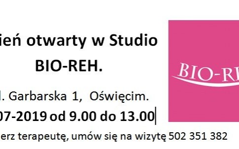 Dzień otwarty w Studio BIO-REH w Oświęcimiu