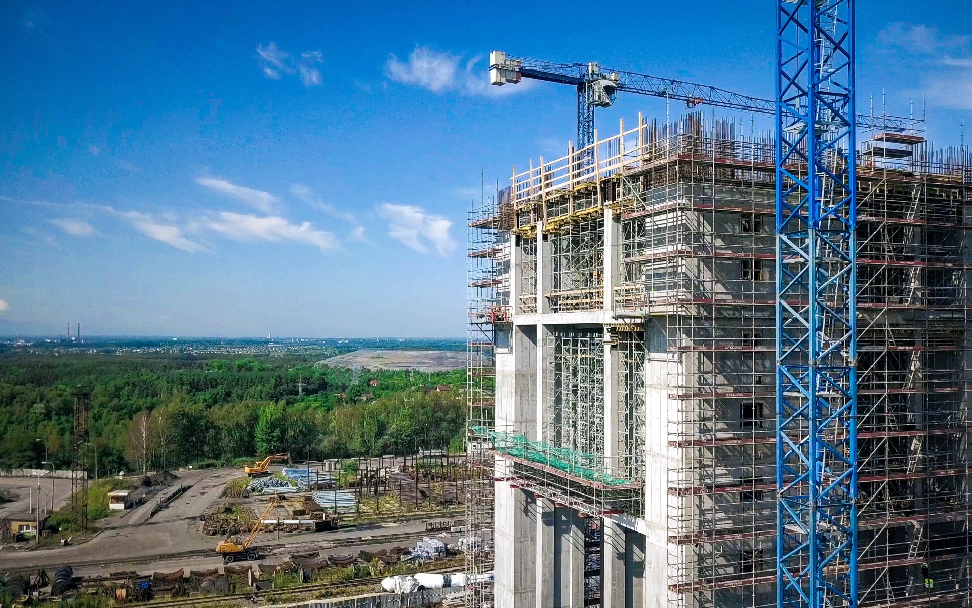 LIBIĄŻ. Nowy szyb w KW Janina gotowy w 75%