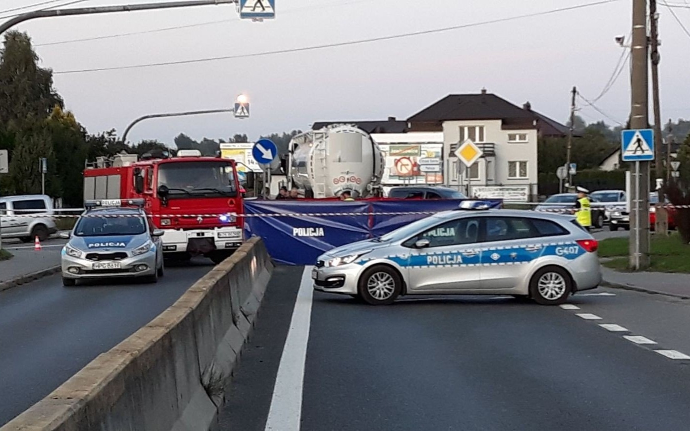 BRZESZCZE. Śmiertelne potrącenie rowerzysty