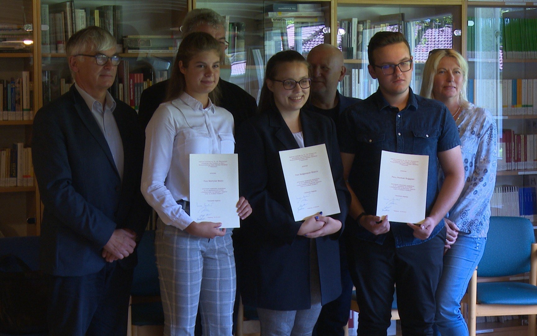 OŚWIĘCIM. Laureaci stypendiów im. Marii i Stanisława Neumana